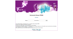 Desktop Screenshot of partenaires.feerik.com